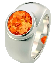 Pure Ring Feueropal orange