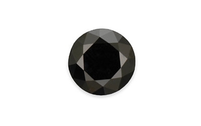 rund Brillant schwarzer Diamant Diamant schwarz 3,00mm Durchmesser 