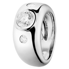 Bagues diamant Naples – anneau large
