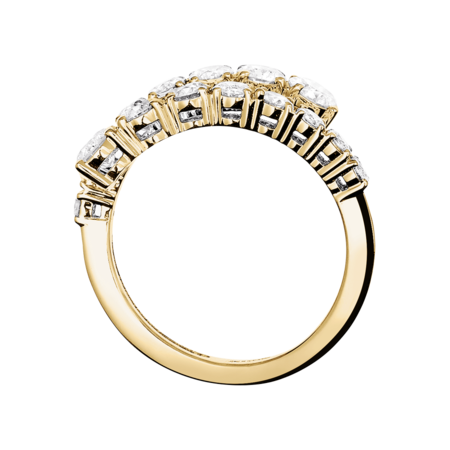 Memoire Ring Cambridge in Gelbgold