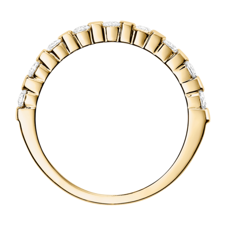 Memoire Ring Knokke in Gelbgold