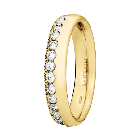Memoire Ring Oxford in Gelbgold