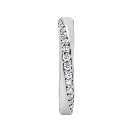 Memoire Ring Twist in Platin