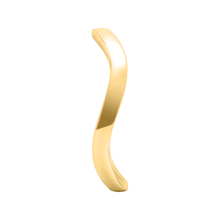 Ring Wave 2 mm in Gelbgold