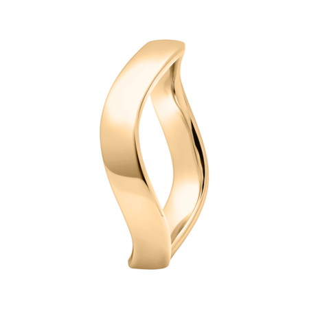 Ring Wave 3,5 mm in Roségold