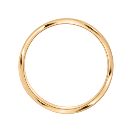 Ring Wave 6 mm in Roségold