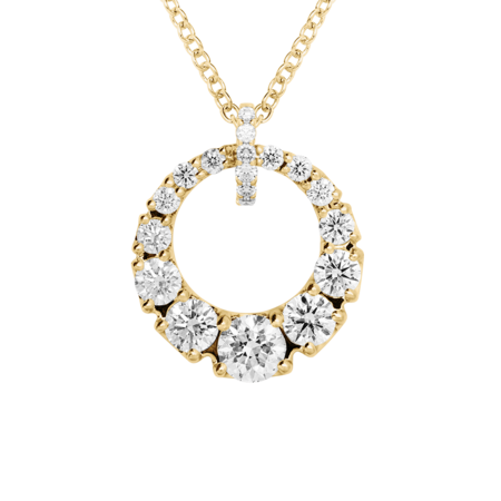 Diamond Necklace I in Yellow Gold