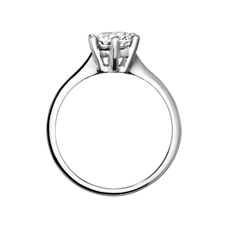 Diamond Ring Pamplona 0,51 Karat, RS 51 in Platinum