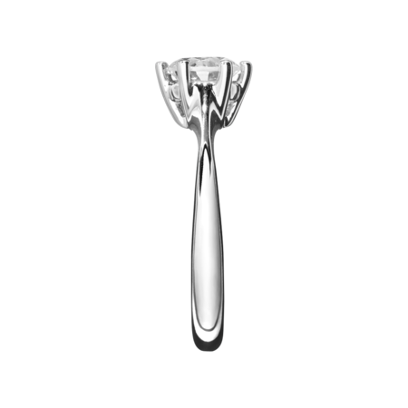 Diamond Ring Pamplona 0,51 Karat, RS 51 in Platinum