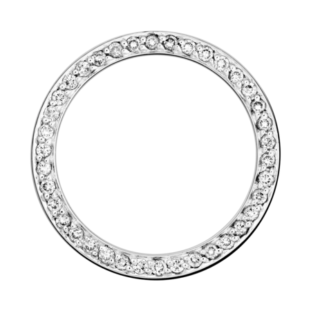 Eternity Ring Bologna in White Gold