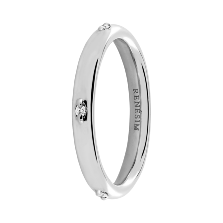 Eternity Ring Capri in Platinum