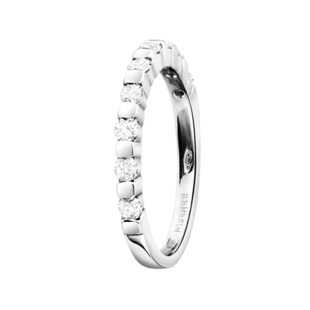 Eternity Ring Knokke in White Gold