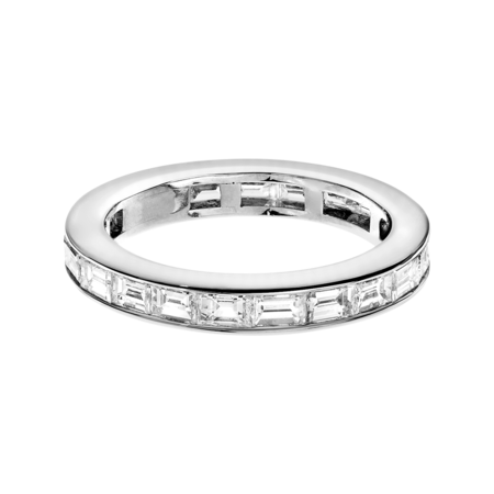 Eternity Ring Nice in White Gold