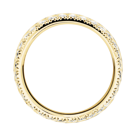 Eternity Ring Oxford in Yellow Gold