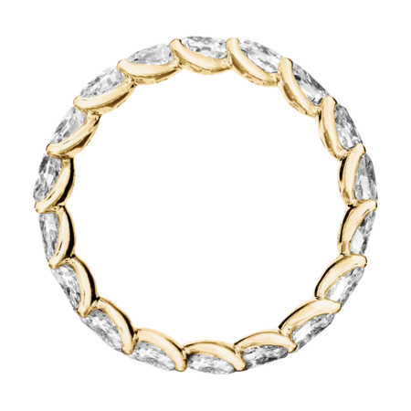 Eternity Ring Venice in Yellow Gold