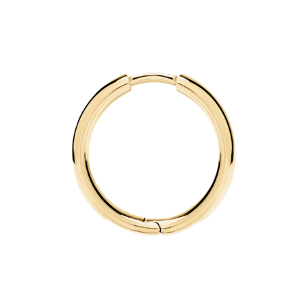 Hoop Earring Classics in Yellow Gold