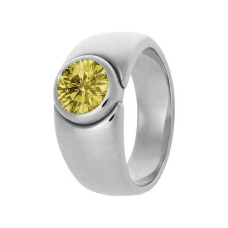 Mantua Sapphire yellow in White Gold