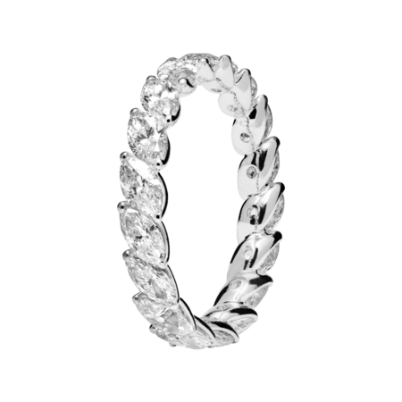 Bague Mémoire Venice in Or gris