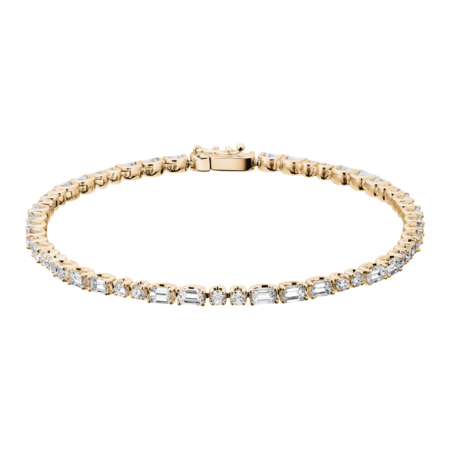 Bracelet Tennis IV in Or rose