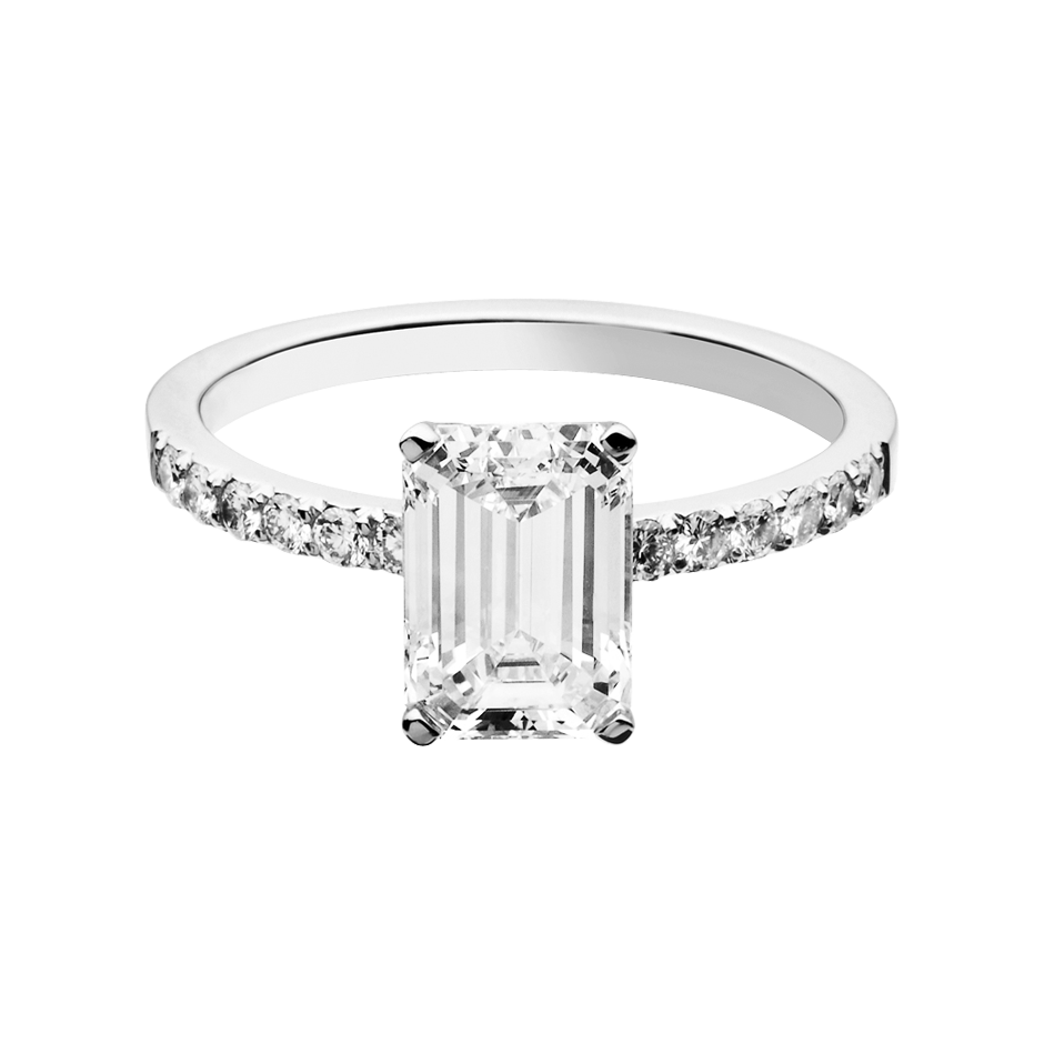 Diamantring Melbourne 0,75 ct in Weißgold