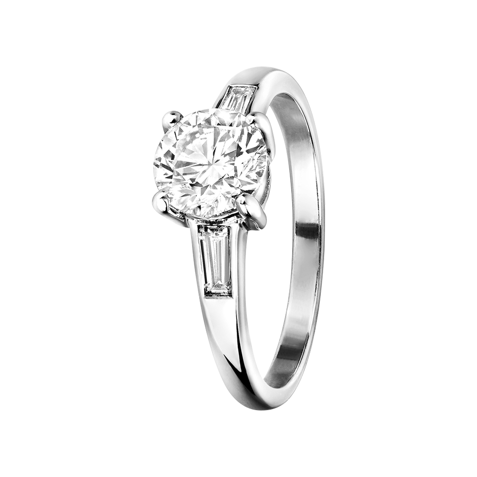 Diamantring Paris 0,25 ct in Weißgold