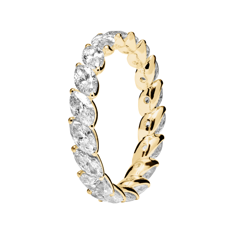 Eternity Ring Venice in Yellow Gold