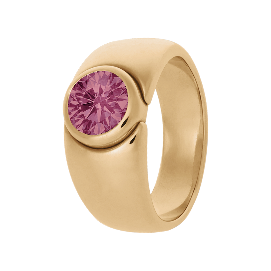 Mantua Tourmaline pink in Rose Gold