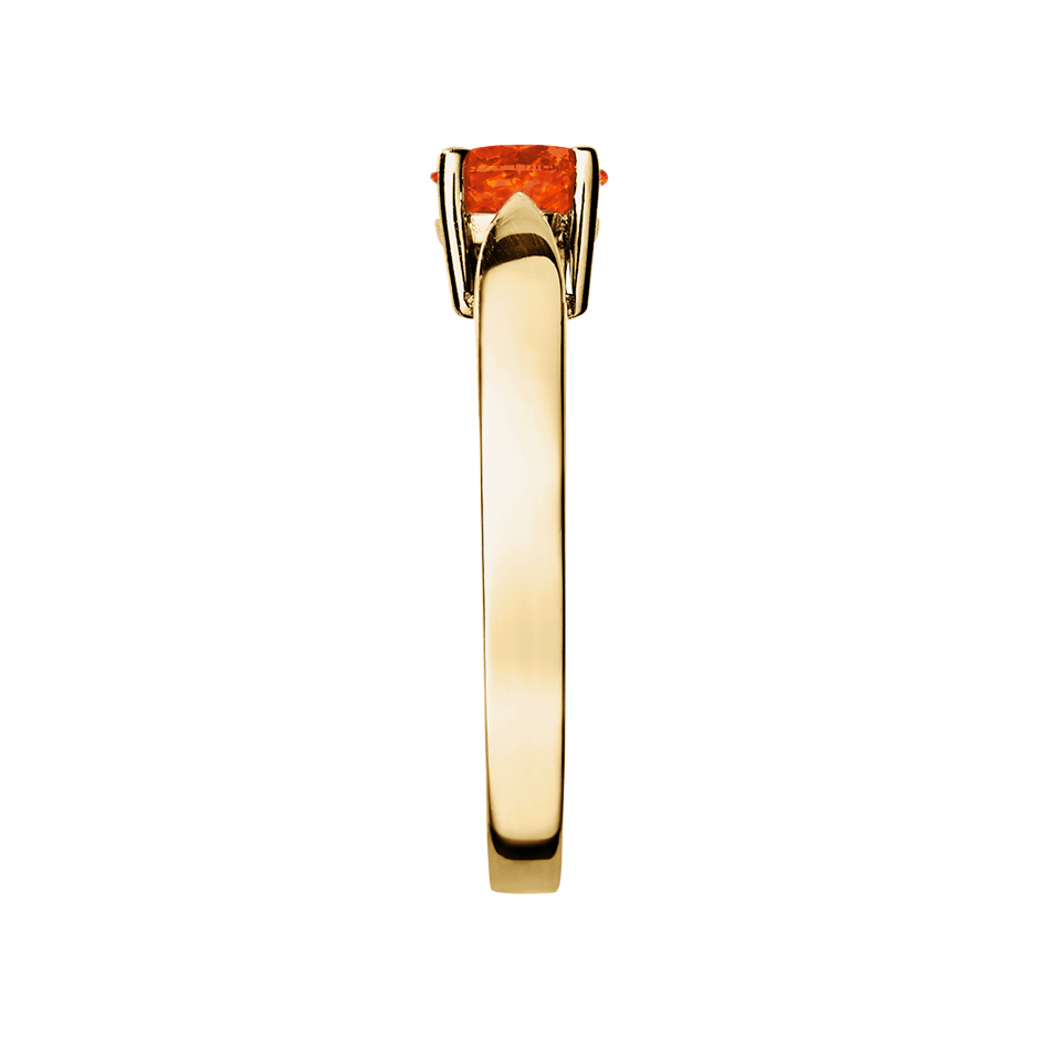 Vancouver Feueropal orange in Gelbgold