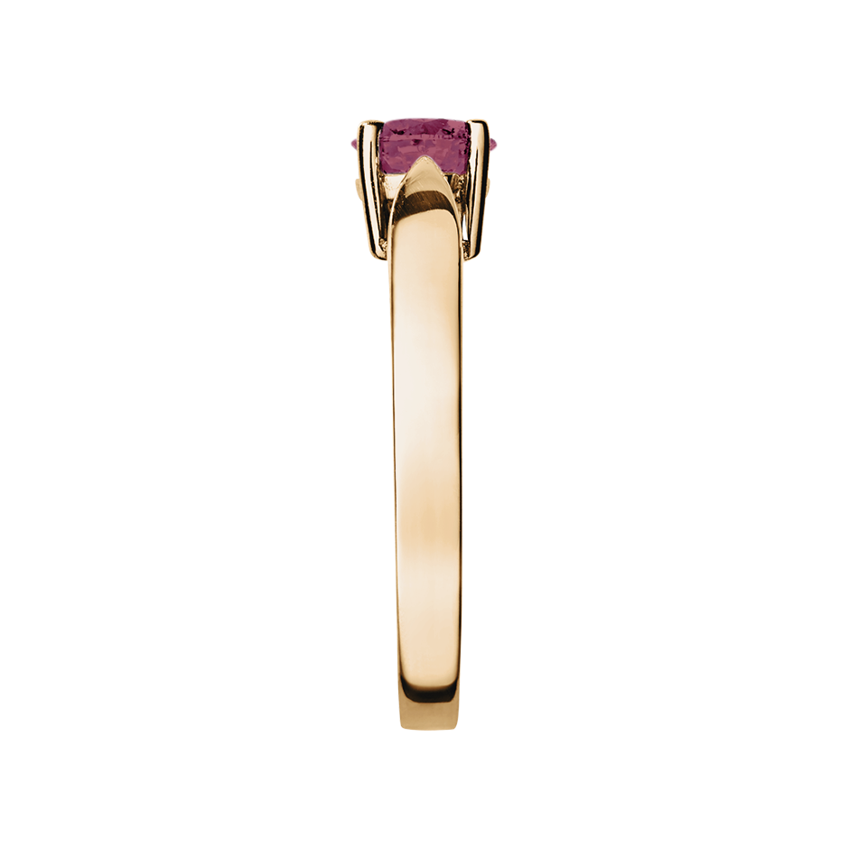 Vancouver Tourmaline pink in Rose Gold